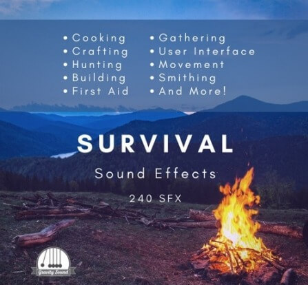 GameDev Market Survival Sound Effects WAV